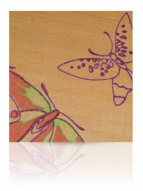 Палантин Женский SN-BUTTERFLY/YELLOW.OR